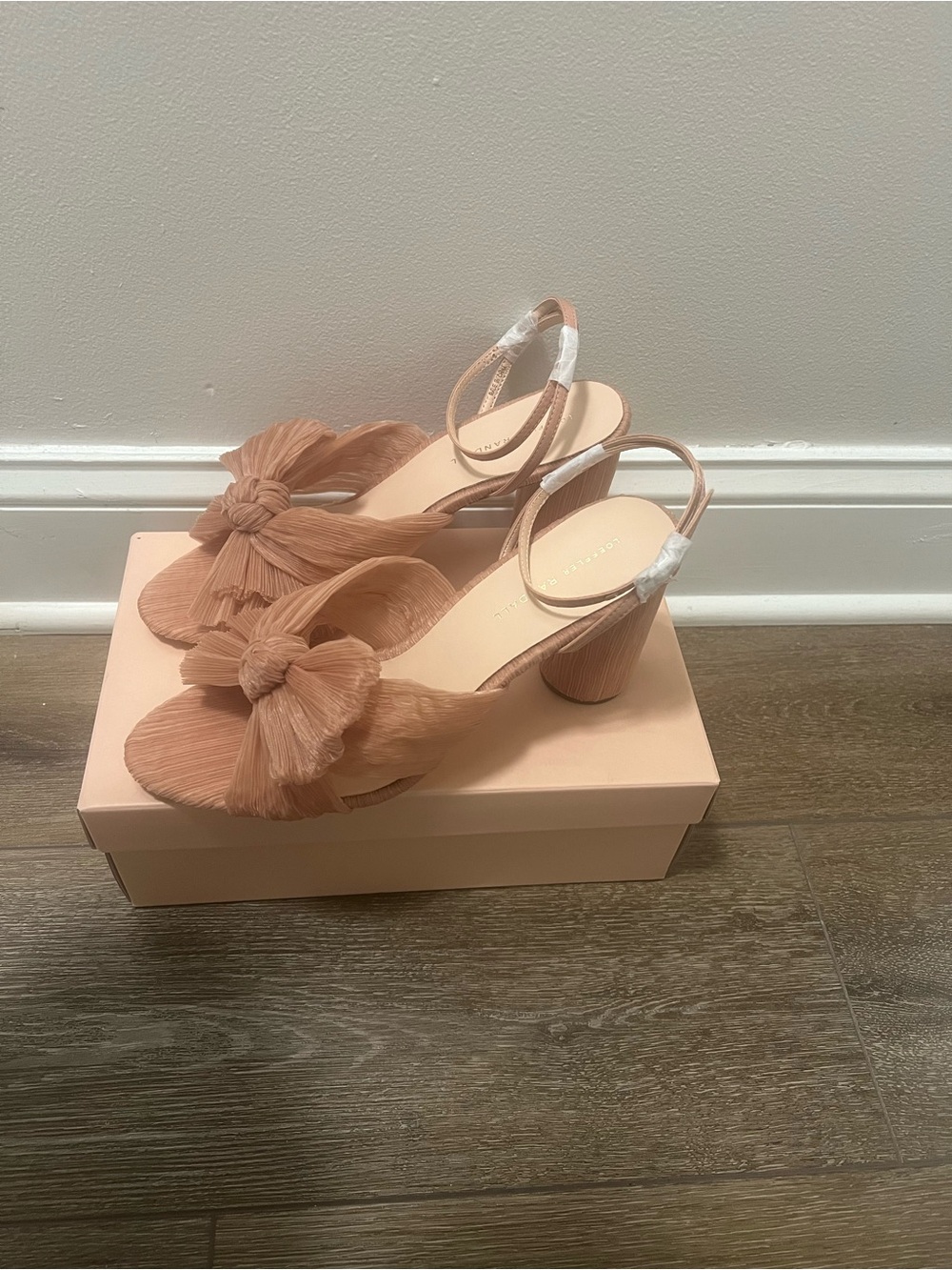 Loeffler Randall Camellia Pleated Bow Heel
